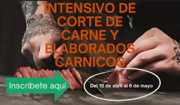 Curso Intensivo de Corte de Carne y Elaboración de Productos Cárnicos